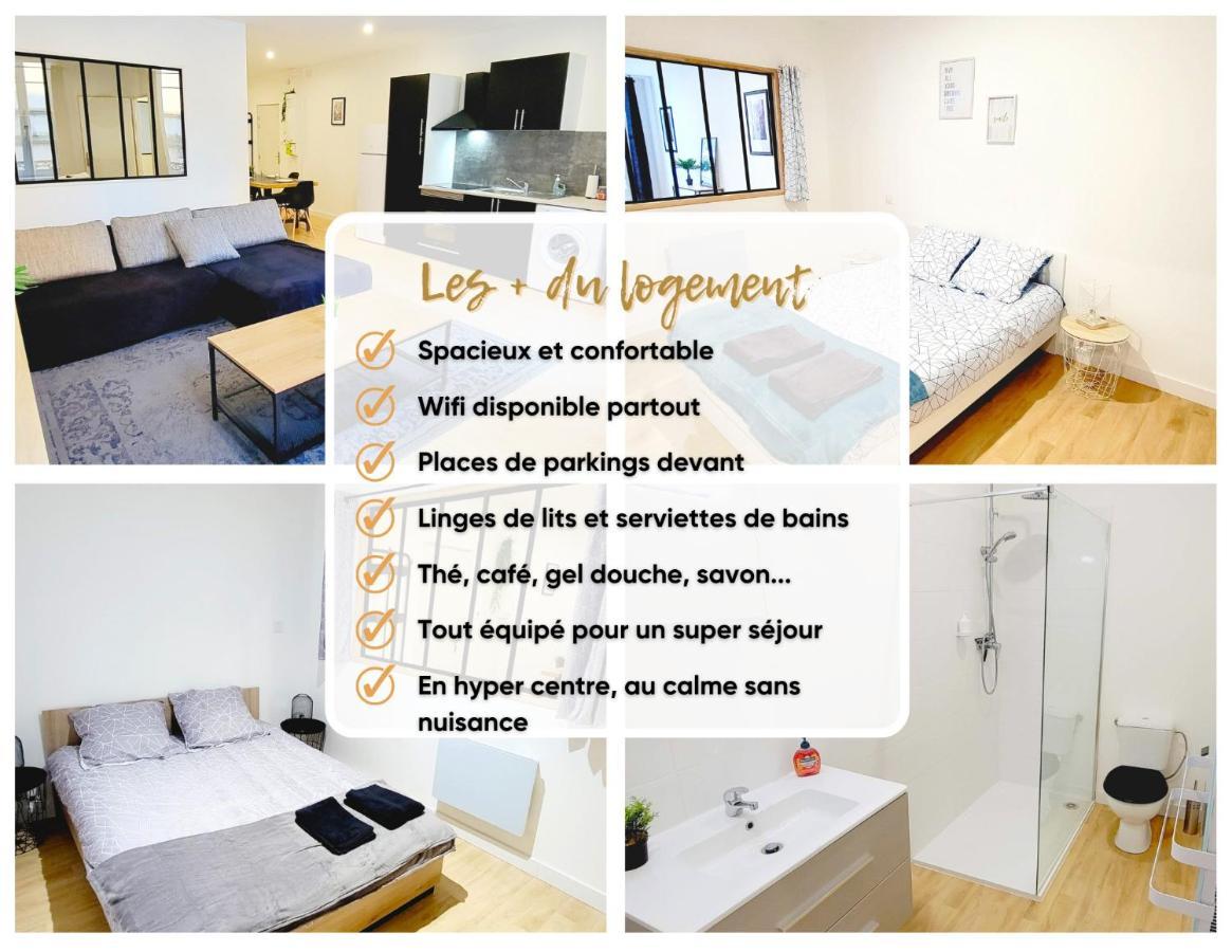 Le Wlerick 4 - Hyper Centre - Au Calme - Wifi Apartment Mont-de-Marsan Ngoại thất bức ảnh