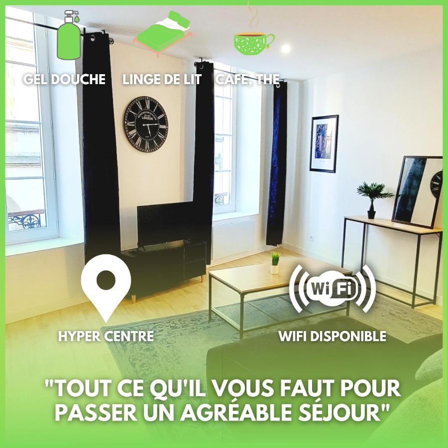 Le Wlerick 4 - Hyper Centre - Au Calme - Wifi Apartment Mont-de-Marsan Ngoại thất bức ảnh